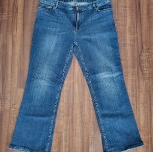 J.Jill women's boot cut jeans size 12.